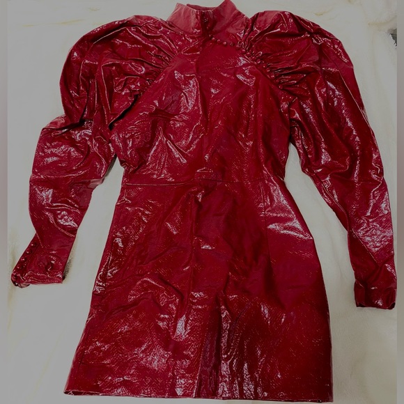 Rotate- STYLISH & UNIQUE DRESS LEATHER FAUX - Picture 5 of 9